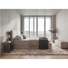 Gulta ar paceļamo mehānismu HILTON 120x200, kašmirs