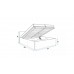 Gulta PANAMAX 160x200, balts