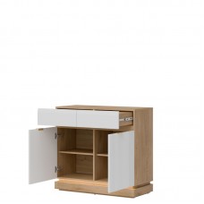 Kumode MILTON ML02, Ozols cremona/Balts matēts