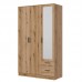 Skapis ar spoguli MONTANA MT03, ozols
