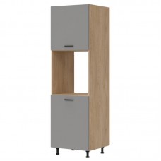 Virtuves skapīts cepeškrāsnij PK24/PF23, Ozols cremona/Grafīts