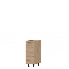 Virtuves skapītis PK12/PF13, Ozols cremona/Ozols artisan