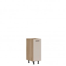 Virtuves skapītis PK12/PF13, Ozols cremona/Kašmirs