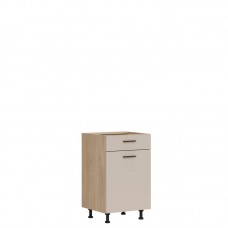 Virtuves skapītis PK15/PF16, Ozols cremona/Kašmirs