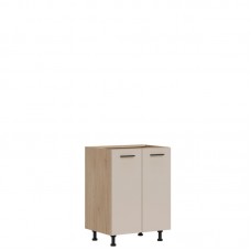 Virtuves skapītis PK16/PF17, Ozols cremona/Kašmirs