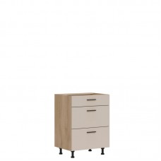 Virtuves skapītis PK18/PF18, Ozols cremona/Kašmirs