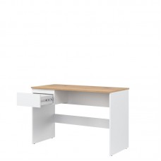 Koka rakstāmgalds REMI RM15 ,balts/ozols evoke