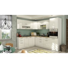 Virtuves skapītis TIFFANY G40, balts glancēts