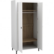 Skapis MOSSA MO1, balts