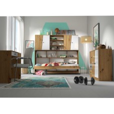 Plaukts virs gultas NERO 17