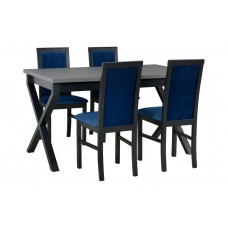 Galda un 4 krēslu komplekts IKON 1-NILO 6