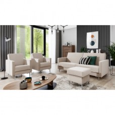 Atpūtas krēsls SOLVO, Melns/Fabric 17031