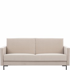 Izlaižams dīvāns SOLVO, Melns/Fabric 17031