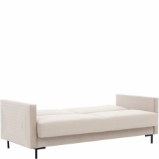 Izlaižams dīvāns SOLVO, Melns/Fabric 17031
