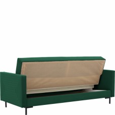 Izlaižams dīvāns SOLVO, Melns/Fabric 17034