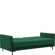 Izlaižams dīvāns SOLVO, Melns/Fabric 17034