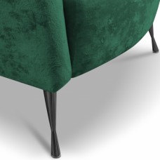 Atpūtas krēsls ADRIA, Melns/Eureka 2121