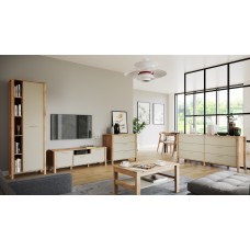 Grāmatu plaukts INDYGO R1, beige