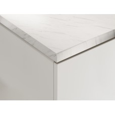 Galda virsma Marble bianco, 38 mm, 1 m