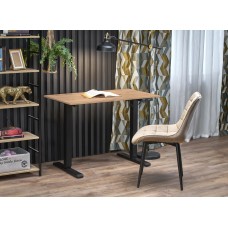 Regulējams datorgalds B-53, ozols craft/melns