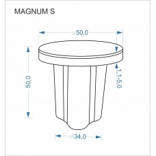 Koka kafijas galdiņš MAGNUM S