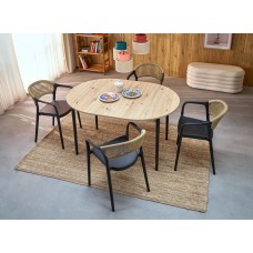 Izvelkams galds PIVOT, ozols craft