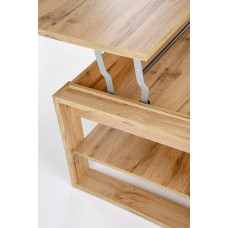 Regulējams žurnālgaldiņš BETTY, ozols craft