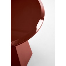 Apaļš kafijas galdiņš LOCA, bordo