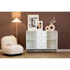 Kumode VIENA 2D3S, Balts