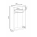 Skapis GOLD 4D, Melns/Old style