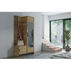 Priekšnama komplekts Roj plus 11 ozols craft/melns