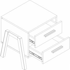 Naktskapīts BELLE 2S