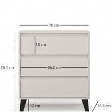 Kumode BORG 3S/70, kašmirs