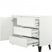 Kumode BORG 1D3S, balts Kumode BORG 1D3S, balts