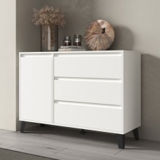 Kumode BORG 1D3S, balts