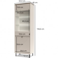 Vitrīna NISKA EVO 1D1W