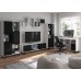Sienas plaukts BOSS-16 1D, Balts/Melns