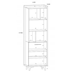 Plaukts BOX 1D
