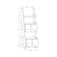 Plaukts RACK 05 glancēts