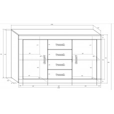 Kumode VERIN VRN-09 glancēts