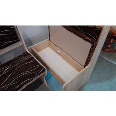 Virtuves stūra komplekts ZESTAW ar taburetēm