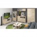 Skapis VEGAS 2D2S, Ozols/Balts