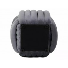 Pufs BRUNI VELVET pelēks