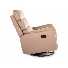 Izlaižams atpūtas krēsls ARGOS VELVET bēšs