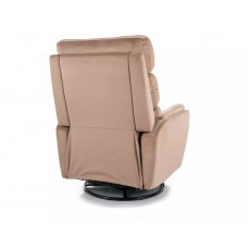 Izlaižams atpūtas krēsls ARGOS VELVET bēšs