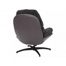Atpūtas krēsls GISELLE melns