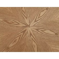 Apaļš koka galds ANGEL 120 ozols/melns