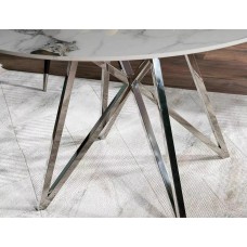 Apaļš galds MURANO 90 balts