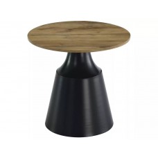 Kafijas galdiņu komplekts ITAKA melns/ozols artisan